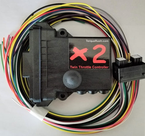 x2 Controller configured for Hellcat or LT5 supercharger bypass actuator controller.